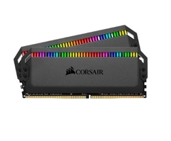 Bộ nhớ ram gắn trong Corsair DDR4, 3200MHz 32GB (2x16GB) DIMM, CL16, DOMINATOR PLATINUM RGB Black Heatspreader, RGB LED