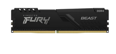 Ram PC Kingston Fury Beast Black 16GB 3600MHz DDR4 KF436C18BB/16