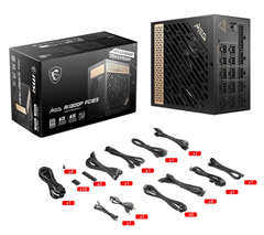 Nguồn máy tính MSI MEG Ai1300P PCIE5 1300W 80 Plus Platium MEG-Ai1300P-PCIE5