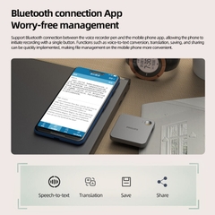 Máy ghi âm VTR 6500 (32GB, MP3, Bluetooth 5.3, 20 giờ, bạc)