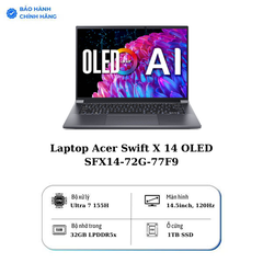 Laptop Acer Swift X 14 OLED SFX14-72G-77F9 NX.KR7SV.004