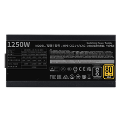 Nguồn máy tính Cooler Master MWE GOLD 1250 V2 ATX 3.1 Full Modular