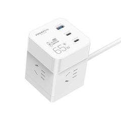 Ổ cắm đa năng - PISEN PRO Desktop Smart Rubik Cube HK43 smart fast charge (4AC 2500W , 1C 65W, 1C 40
