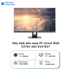 Máy tính liền màn PC Great Wall T2705 AIO TA37857 - Core i7-13620H, 8GB RAM, 512GB SSD - Màn 27
