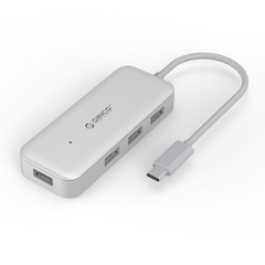 Bộ chia Type C ra 4 cổng USB 3.0 Orico TC4U-U3-SV