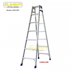 Thang nhôm xếp chữ A Sumika SKD507 (2.2M+2.2M)