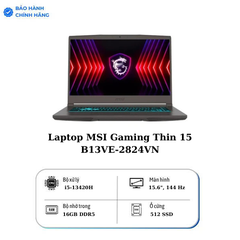 Laptop MSI Gaming Thin 15 B13VE-2824VN i5-13420H/16GB/512GB/15.6