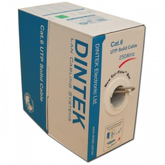 Cáp mạng Dintek CAT.6 UTP, 4 pair, 23AWG