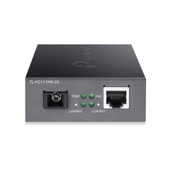 TL-FC111PB-20 10/100Mbps WDM Media Converter với 1-Port PoE