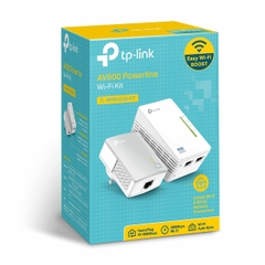 Tplink WPA4220KIT - Bộ mở rộng Internet qua đường dây điện AV500 hỗ trợ WiFi tốc độ 300Mbps