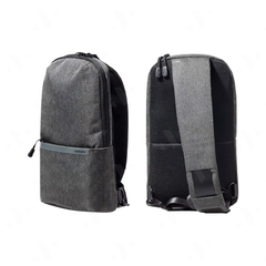 Balo chống thấm nước chất liệu Oxford Fabric & Velvet xám đen LP673 20015581