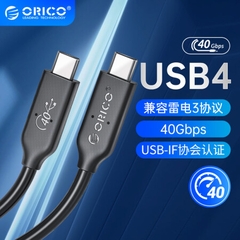 Cáp Data USB 4.0 Orico U4C03-BK-BP
