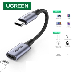 Cáp chuyển loa USB Type C ra Lightning (âm) có chip MFi (US342) Ugreen 70953