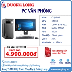 Máy tính để bàn văn phòng Intel