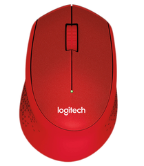 Chuột Không Dây Logitech M331 Silent (Red) (910-004916)