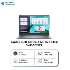 Laptop Dell Vostro 3420 i5 1235U/8GB/512GB/OfficeHS/Win11 (V4I5702W1)