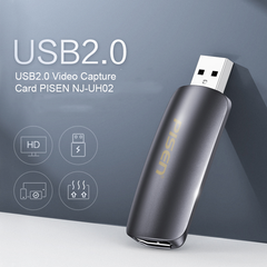 Hub chuyển USB2.0 Video Capture Card PISEN NJ-UH02 . Thiết bị hỗ trợ hệ thống Livetream, ghi hình