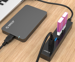 Bộ chia USB HUB 4 cổng Orico USB 3.0 W8PH4