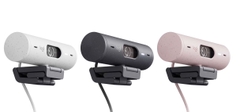 Webcam Logitech Brio 500 1080p full HD (Màu hồng)