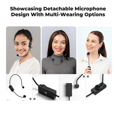 Loa trợ giảng WinBridge S91 (30W, UHF Wireless, Bluetooth, USB, TF Card, AUX)