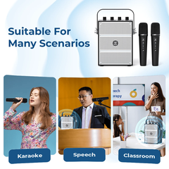 Loa kéo WinBridge S99 (100W, 2 micro không dây)