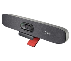 Webcam hội nghị cao cấp Poly Studio R30 USB Video Bar 842D2AA (Camera 4K 8MP, góc nhìn 120°, micro và loa tích hợp)