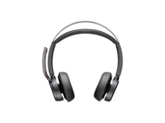 Tai nghe không dây Poly Voyager Focus 2 Microsoft Teams USB-C 9T9J6AA (ANC, mic Acoustic Fence, kèm BT700, adapter USB-C/A và đế sạc)