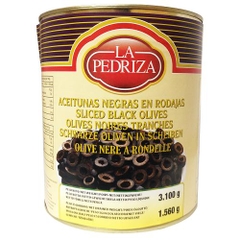Sliced Black Olives 3kg