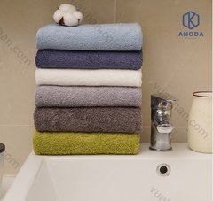 5 Cái Khăn tắm 40x80cm 170g/c 100% cotton sợi chải kỹ