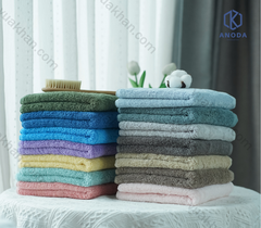 Khăn tắm 40x80cm 200g/c 100% cotton sợi chải kỹ