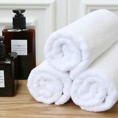 3 cái Khăn tắm 35x80cm 100% cotton màu White 150g/c