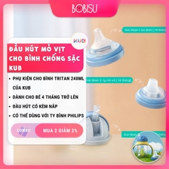 Đầu hút mỏ vịt bình tritan/PPSU 240ml KUB