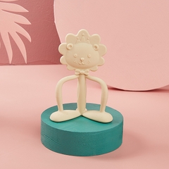 PHANPY | Gặm Nướu Cho Bé Dạng Sư Tử Hình Dễ Thương Bằng Silicon An Toàn [Mua 1 Tặng 1, Kèm Hộp Đựng Tiện Lợi]