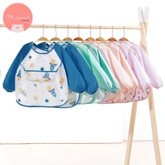 KUB | Áo Yếm Ăn Dặm 2 Lớp Chống Thấm Cho Bé 80-90cm