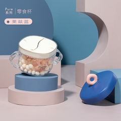 PHANPY | Cốc Nước Thông Minh Kiêm Hộp Đựng Đồ Ăn Vặt Bằng Nhựa TRITAN 240ml Cho Bé [Mua 1 Cốc Nước Tặng 1 Cốc Snack]