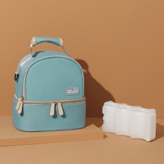 PHANPY | Túi Xách Giữ Nhiệt Cho Mẹ Bỉm Sữa, Nhỏ Gọn Dễ Mang Theo [Tặng 2 Khay Gel Giữ Lạnh & Túi PVC]