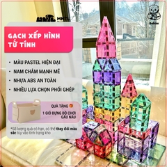 MNTL | Đồ Chơi Xếp Hình Nam Châm Kích Thích Sáng Tạo Cho Bé Bằng Nhựa ABS An Toàn
