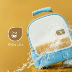PHANPY | Túi Xách Giữ Nhiệt Cho Mẹ Bỉm Sữa, Nhỏ Gọn Dễ Mang Theo [Tặng 2 Khay Gel Giữ Lạnh & Túi PVC]