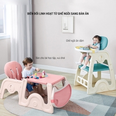 KUB | Bộ Bàn Ghế Xếp Gọn Đa Năng 2 Trong 1, Thiết Kế Thông Minh