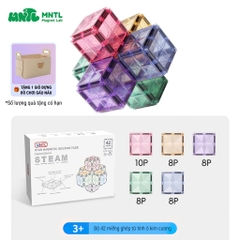 MNTL | Đồ Chơi Xếp Hình Nam Châm Kích Thích Sáng Tạo Cho Bé Bằng Nhựa ABS An Toàn
