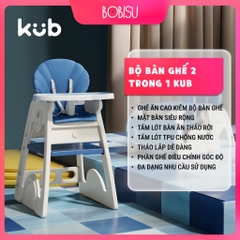KUB | Bộ Bàn Ghế Xếp Gọn Đa Năng 2 Trong 1, Thiết Kế Thông Minh