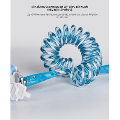 BABYCOUPE | Dây Dắt Trẻ Đi Dạo Chống Lạc, Chống Cắt 2 Trong 1 An Toàn Siêu Bền, Dây Dài 2.5M