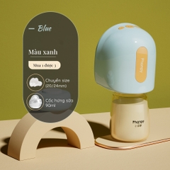 PHANPY | Máy Hút Sữa Điện Đôi Cải Tiến Dạng Rảnh Tay, Pin 2300mAh, Dùng Bình PPSU 180ml [Mua 2 Máy Tặng 2 Bình Trữ Sữa]