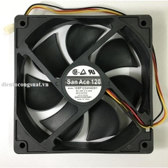 Quạt tản nhiệt DC24V Sanyo Denki 109P1224H4D01
