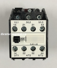 Khởi động từ Delixi CJX12222Q CJX1-22/22 380V