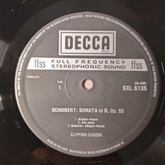 Clifford Curzon – Sonata In D, Op.53 / Impromptu In G Flat, Op.90 No.3 / Impromptu In A Flat, Op.90 No.4