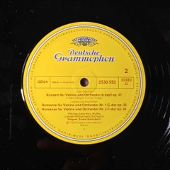 Sibelius, Beethoven, London Philharmonic Orchestra, Pinchas Zukerman, Daniel Barenboim – Sibelius: Violin Concerto / Beethoven: Romances for Violin