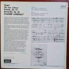 The 4 Scherzi / Prelude Op.45 / Barcarolle Op.60