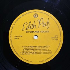 The Wonderful World Of Edith Piaf - 23 Grands Succes