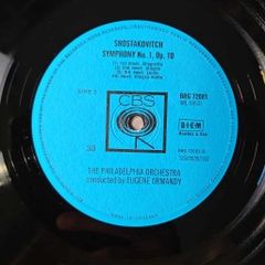 Mstislav Rostropovich, The Philadelphia Orchestra, Eugene Ormandy – Concerto For Cello In E Flat, Op. 107 / Symphony No. 1 In F Major, Op. 10